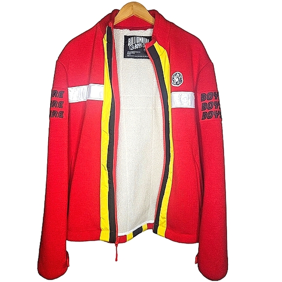 Billionaire Boys Club | Wind Chill Jacket | 881-8401RED | Sherpa lined | Reflect - Picture 2 of 16